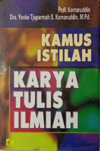 Kamus Istilah Karya Tulis Ilmiah