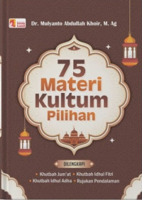 75 Materi Kultum Pilihan