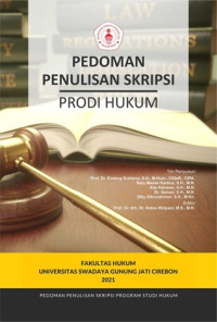 Pedoman Penulisan Skripsi Prodi Hukum