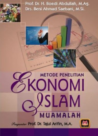Metode Penelitian Ekonomi Islam Muamalah