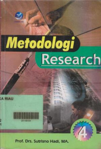 Metodologi Research Jilid 4