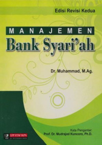 Manajemen Bank Syari`ah