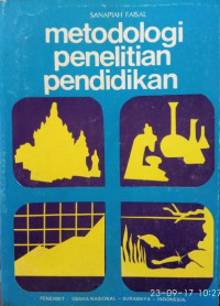 Metodologi Penelitian Pendidikan