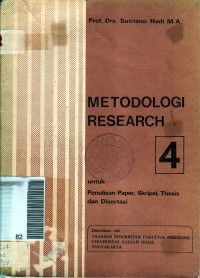 Metodologi Research Jilid IV