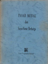 Pasar Modal dan Surat-Surat Berharga