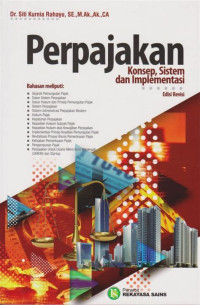 Perpajakan Konsep, Sistem, dan Implementasi